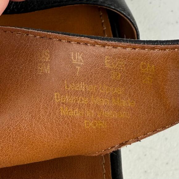 Franco Sarto Women's Dori Wedge Sandals Leather Black Size 9 - Picture 8 of 8